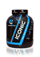 Chase2Fit Iconic 100% Whey Isolate | Premium Lean Protein | Low Fat & Low Lactose | Muscle Building & Recovery | Chocolate & Butterscotch | 1kg / 2kg / 4kg