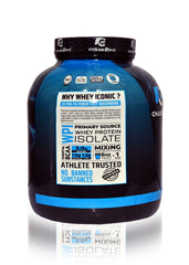 Chase2Fit Iconic 100% Whey Isolate | Premium Lean Protein | Low Fat & Low Lactose | Muscle Building & Recovery | Chocolate & Butterscotch | 1kg / 2kg / 4kg