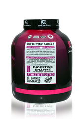 Chase2Fit Elephant Gainer | High-Calorie Mass Gainer | Protein & Complex Carbs | Chocolate & Butterscotch | 1kg / 3kg / 5kg
