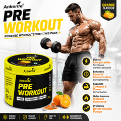Ankerite Pre workout Energy Bars (200 g, Orange)