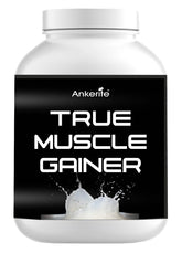 Ankerite True Muscle Gainer | Multi-Stage Protein | Low Carb | Lean Muscle & Body Recomposition | Chocolate & Butterscotch | 1kg / 3kg