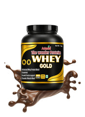 Ankerite Whey Gold | Premium Whey Protein & Hydrolysate Blend | Supports Muscle Growth, Recovery & Strength | Chocolate | 1kg / 2kg / 3kg / 5kg