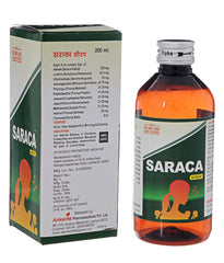 Ankerite Saraca Syrup-Induces Menstrual Flow, Supports Women's Health Herbal Formula (450 ml)