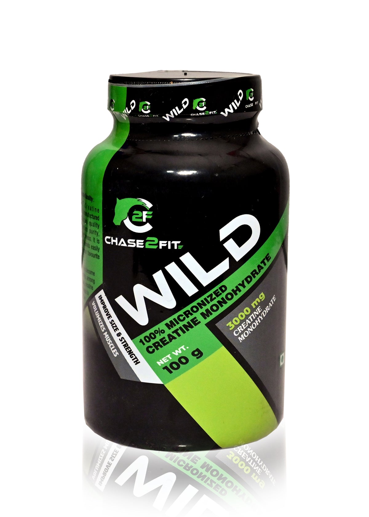 Chase2Fit Wild 100% Micronized Creatine Monohydrate | Supports Strength & Endurance