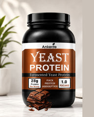 Ankerite Fermented Yeast Vegan Protein | 28g Protein | PDCAAS 1.0 | High BCAA & EAA | Zero Bloating