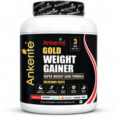 Ankerite Gold Weight Gainer | High-Calorie Formula | Supports Muscle & Weight Gain | Chocolate & Butterscotch | 1kg / 2kg / 3kg / 5kg