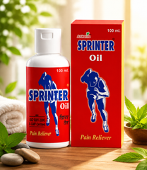 Ankerite Sprinter Ayurvedic Pain Relief Oil | Knee, Joint, Back & Muscle Comfort | 60ml / 100ml