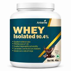 Ankerite Whey Isolate 90.4 | 27g Protein | PDCAAS 1.0 | Lean Muscle & Recovery | Chocolate & Butterscotch | 2lbs / 4lbs / 5kg